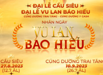 Hùn phước cúng dường Y Cà-sa và cúng dường Trai Tăng trong Đại Lễ Vu Lan báo hiếu PL 2567 – DL 2023